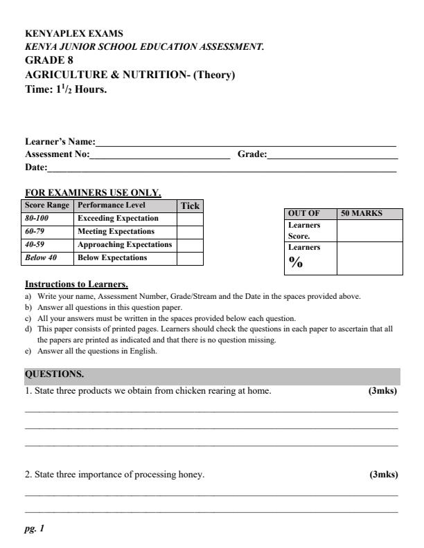 Preview page Grade-8-Agriculture-and-Nutrition-End-of-Term-3-Examination-2024_3384_0.jpg