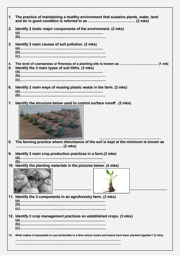 Preview page Grade-8-Agriculture-and-Nutrition-Mid-Term-1-Exam-2025_3618_1.jpg