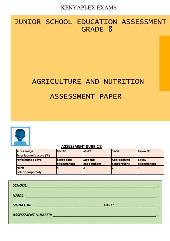 Preview page Grade-8-Agriculture-and-Nutrition-Mid-Term-3-Exam-2024_3227_0.jpg