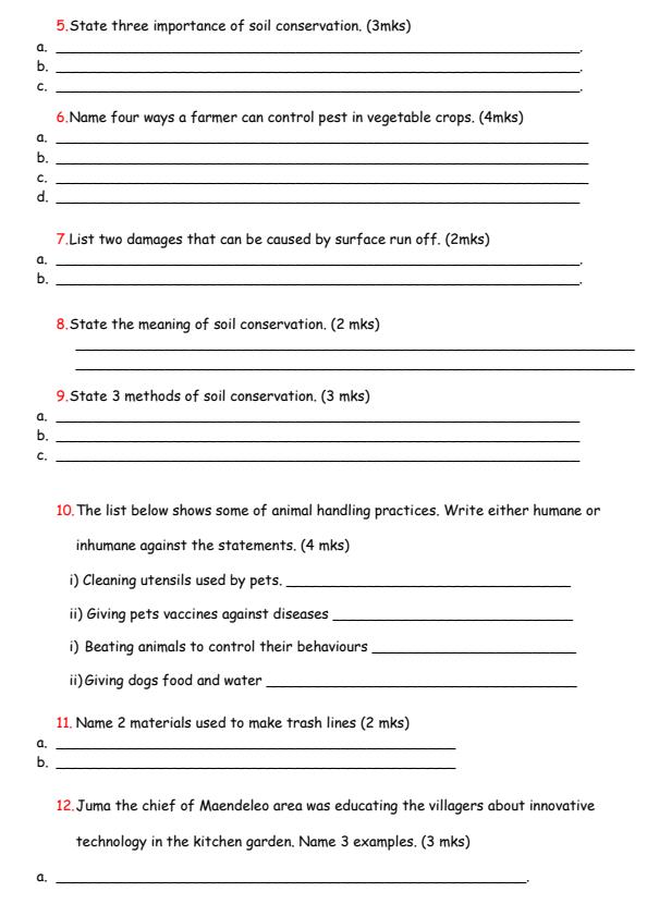 Preview page Grade-8-Agriculture-and-Nutrition-Mid-Term-3-Exam-2024_3227_2.jpg