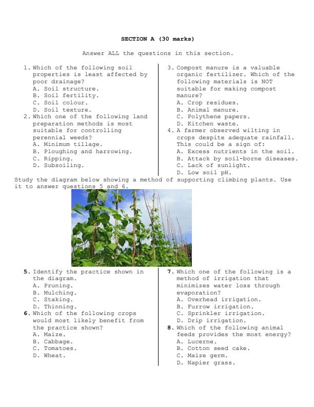 Preview page Grade-8-Agriculture-and-Nutrition-Paper-1-End-Term-3-Exam-2026_6788_1.jpg