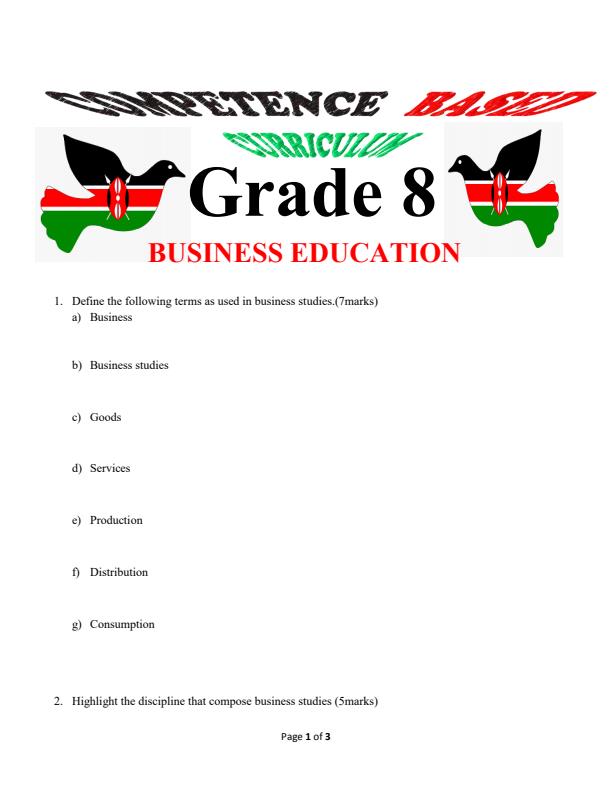 Preview page Grade-8-Business-Studies-Term-1-Opener-Exam-2024_1878_0.jpg