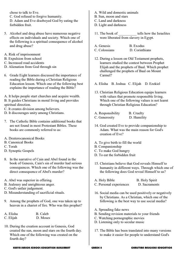 Preview page Grade-8-CRE-Activity-Term-3-Opener-Exam-2026_6541_1.jpg