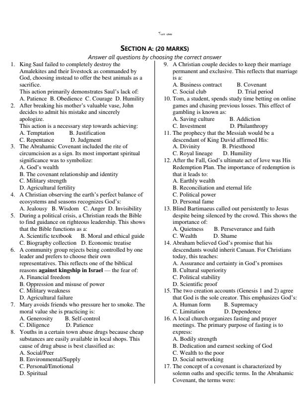 Preview page Grade-8-CRE-End-Term-1-Exam-2026_5381_1.jpg