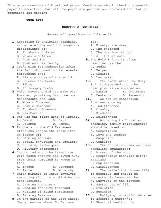 Preview page Grade-8-CRE-End-Term-3-Exam-2026_6789_1.jpg