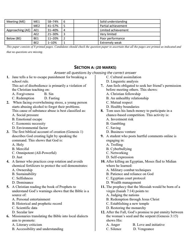 Preview page Grade-8-CRE-Mid-Term-1-Exam-2026_5097_1.jpg