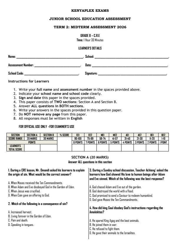 Preview page Grade-8-CRE-Mid-Term-2-Exam-2026_5879_0.jpg