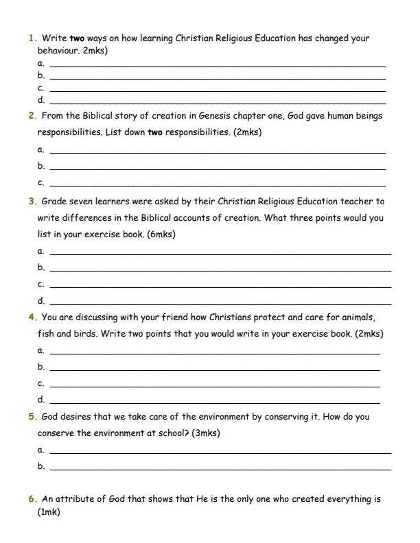 Preview page Grade-8-CRE-Mid-Term-3-Exam-2024_3229_1.jpg
