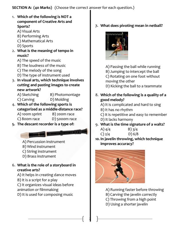 Preview page Grade-8-Creative-Arts-and-Sports-End-of-Term-1-Examination-2025_3835_1.jpg