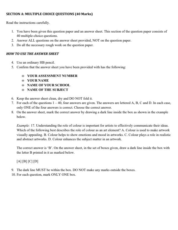 Preview page Grade-8-Creative-Arts-and-Sports-End-of-Term-2-Exam-2025_4403_1.jpg