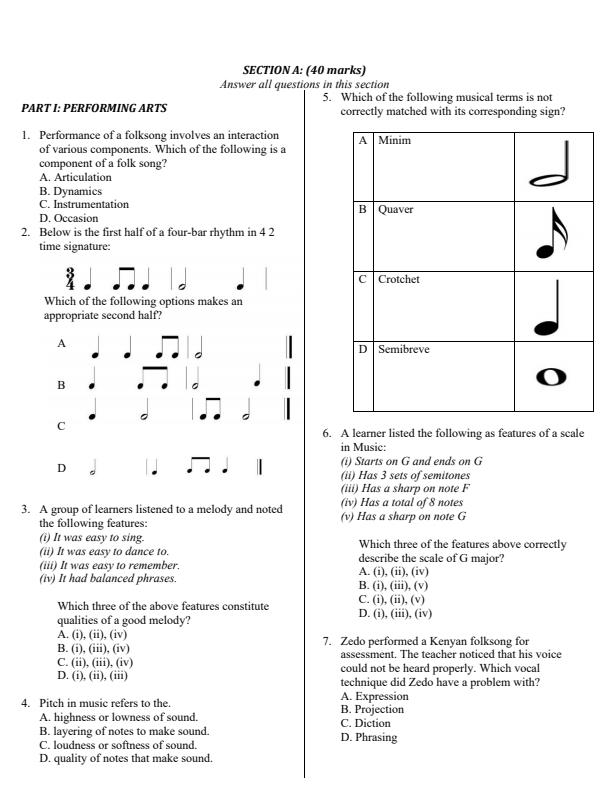 Preview page Grade-8-Creative-Arts-and-Sports-End-of-Term-2-Exam-2025_4403_2.jpg