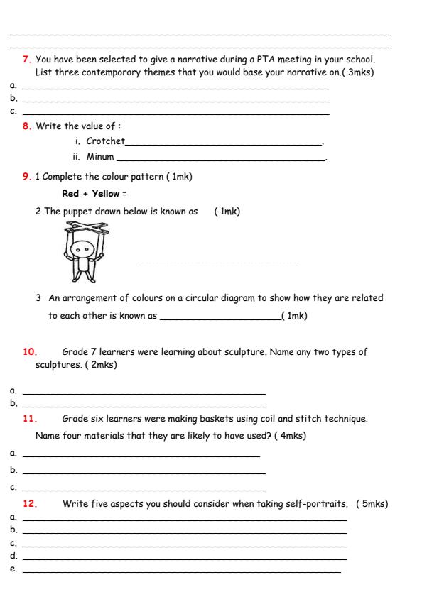 Preview page Grade-8-Creative-Arts-and-Sports-Mid-Term-3-Exam-2024_3228_2.jpg
