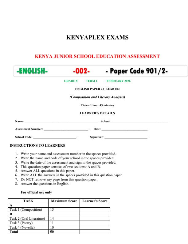 Preview page Grade-8-English-PP-2-Mid-Term-1-Exam-2026_5101_0.jpg