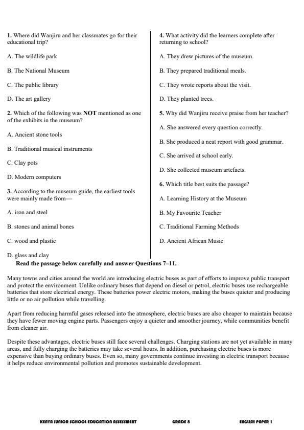 Preview page Grade-8-English-Paper-1-Activity-Term-3-Opener-Exam-2026_6543_1.jpg