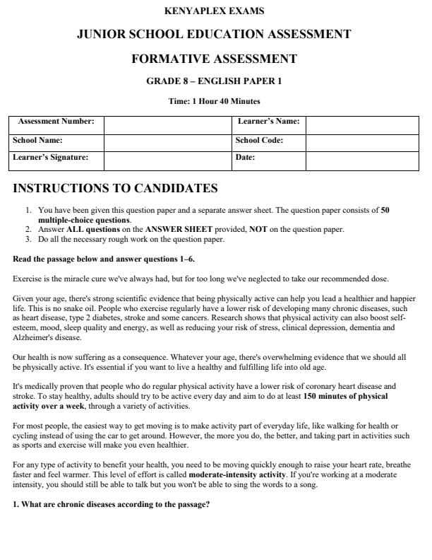 Preview page Grade-8-English-Paper-1-End-Term-3-Set-2-Exam-2026_7168_0.jpg