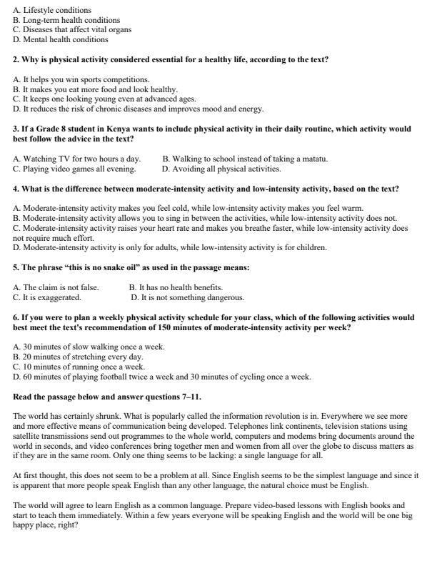 Preview page Grade-8-English-Paper-1-End-Term-3-Set-2-Exam-2026_7168_1.jpg
