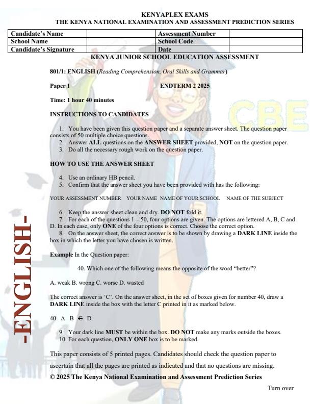 Preview page Grade-8-English-Paper-1-End-of-Term-2-Exam-2025_4405_0.jpg