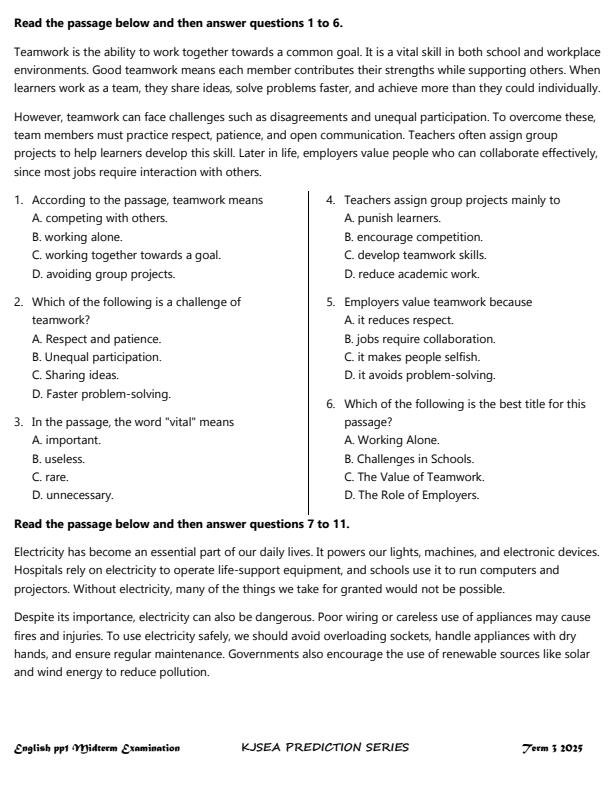 Preview page Grade-8-English-Paper-1-Mid-Term-3-Exam-2025_4674_1.jpg