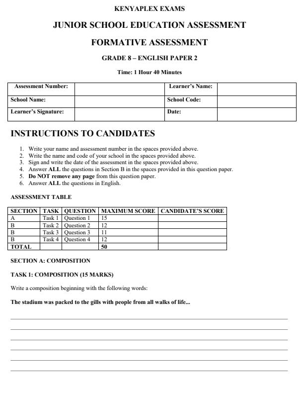 Preview page Grade-8-English-Paper-2-End-Term-3-Set-2-Exam-2026_7169_0.jpg
