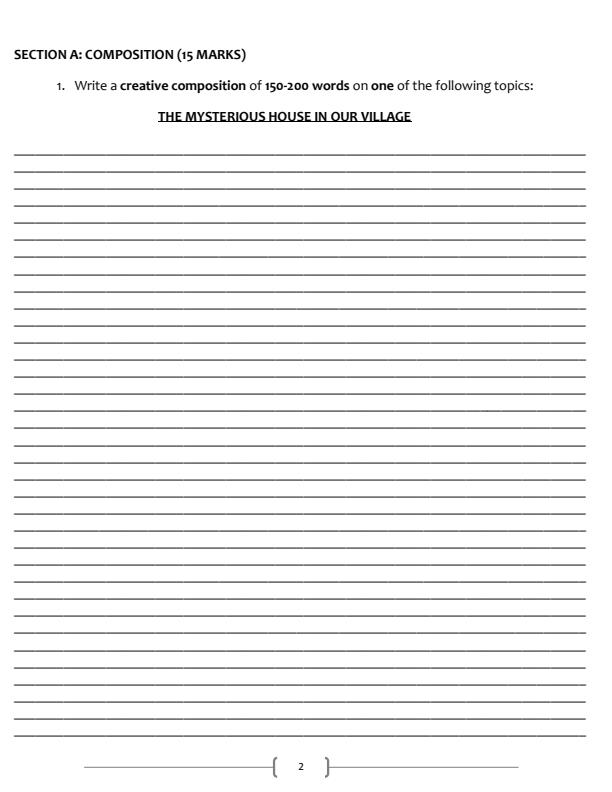 Preview page Grade-8-English-Paper-2-End-of-Term-1-Examination-2025_3831_1.jpg