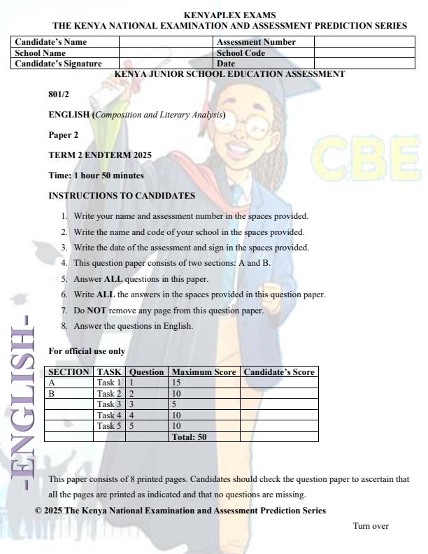 Preview page Grade-8-English-Paper-2-End-of-Term-2-Exam-2025_4406_0.jpg