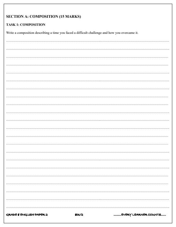 Preview page Grade-8-English-Paper-2-Term-3-Opener-Exam-2025_4549_1.jpg