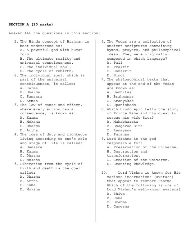 Preview page Grade-8-HRE-Mid-Term-2-Exam-2025_4169_2.jpg