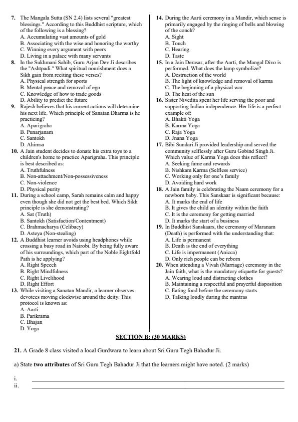 Preview page Grade-8-Hindu-Religious-Education-End-Term-2-Exam-2026_6102_1.jpg