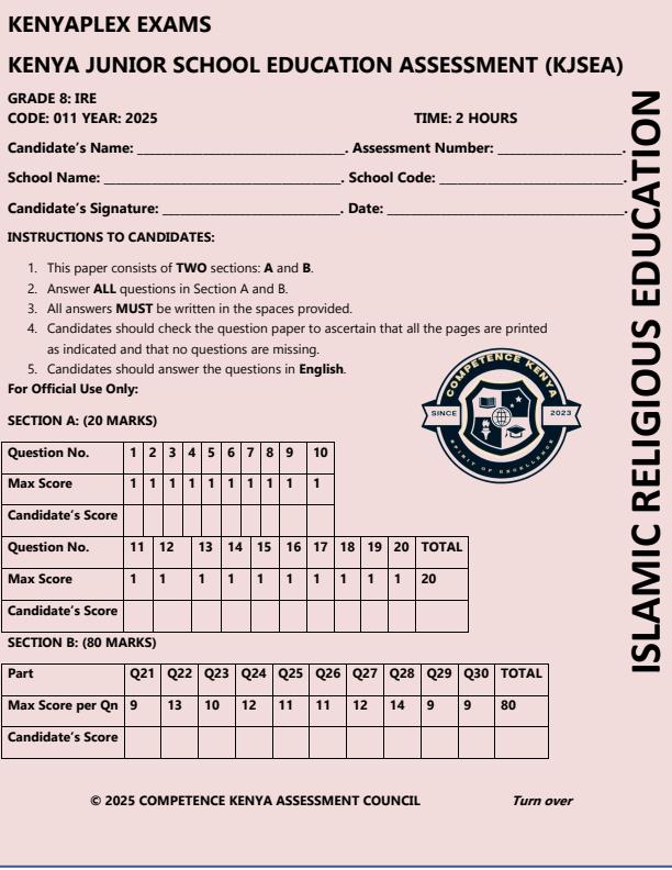 Preview page Grade-8-IRE-End-of-Term-3-Exam-2025_4870_0.jpg