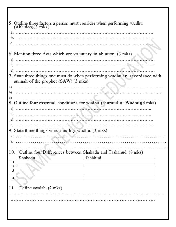 Preview page Grade-8-IRE-Mid-Term-1-Exam-2024-Set-2_2121_1.jpg