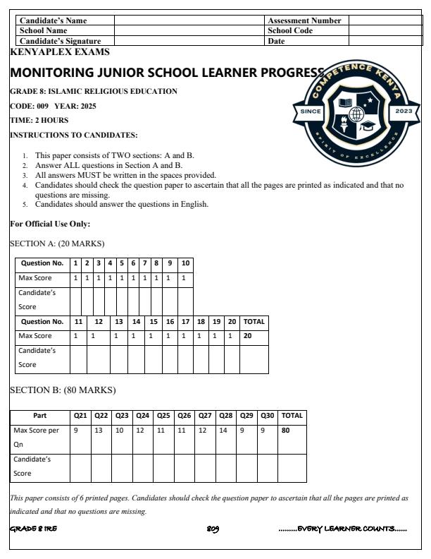 Preview page Grade-8-IRE-Term-3-Opener-Exam-2025_4553_0.jpg