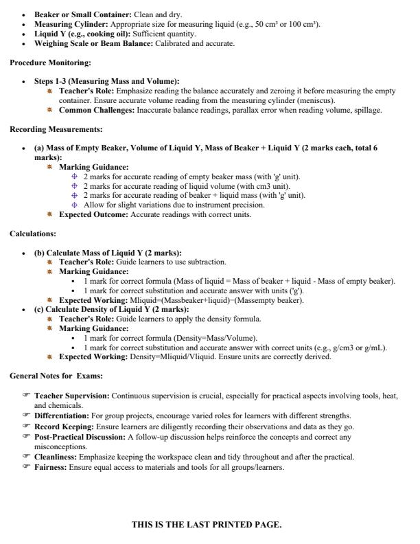 Preview page Grade-8-Integrated-Science-Confidential-Paper-End-of-Term-2-Exam-2025_4408_2.jpg