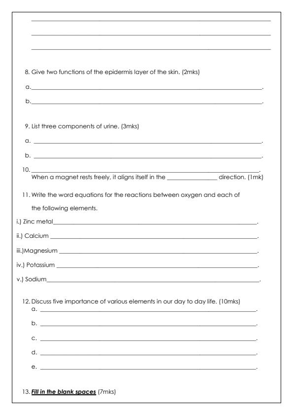 Preview page Grade-8-Integrated-Science-End-of-Term-2-Examination-2024_2811_2.jpg