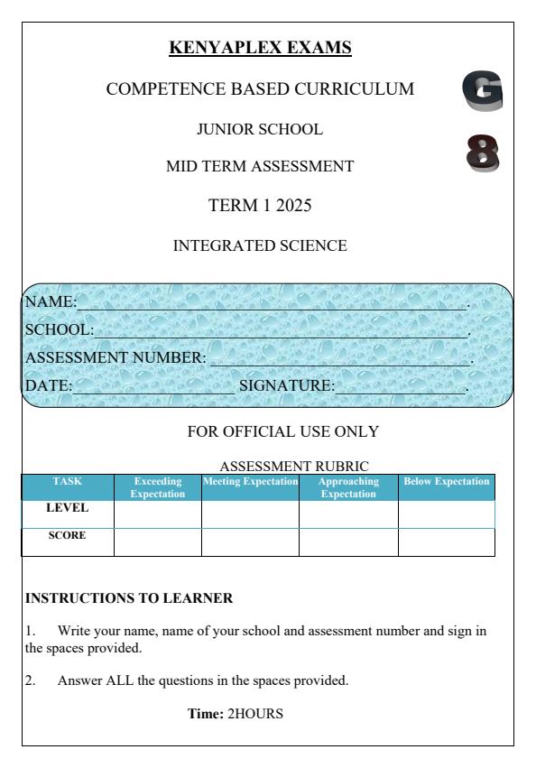 Preview page Grade-8-Integrated-Science-Mid-Term-1-Exam-2025_3623_0.jpg