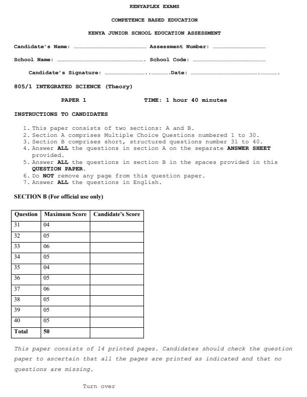 Preview page Grade-8-Integrated-Science-Paper-1-End-Term-3-Exam-2026_6796_0.jpg