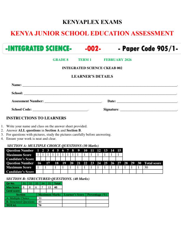 Preview page Grade-8-Integrated-Science-Paper-1-Mid-Term-1-Exam-2026_5105_0.jpg