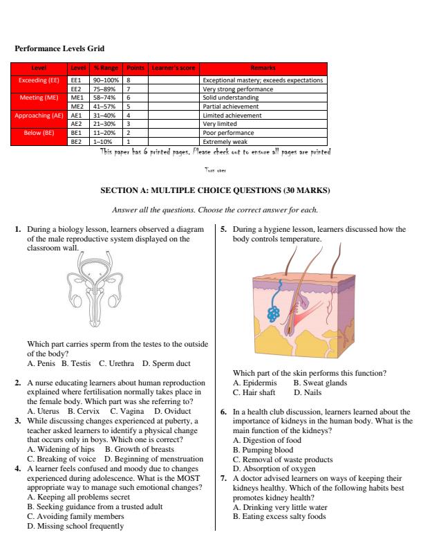 Preview page Grade-8-Integrated-Science-Paper-1-Mid-Term-1-Exam-2026_5105_1.jpg