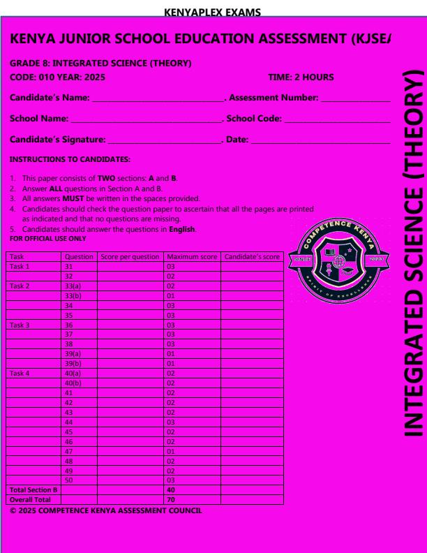 Preview page Grade-8-Integrated-Science-Paper-1-Mid-Term-3-Exam-2025_4677_0.jpg