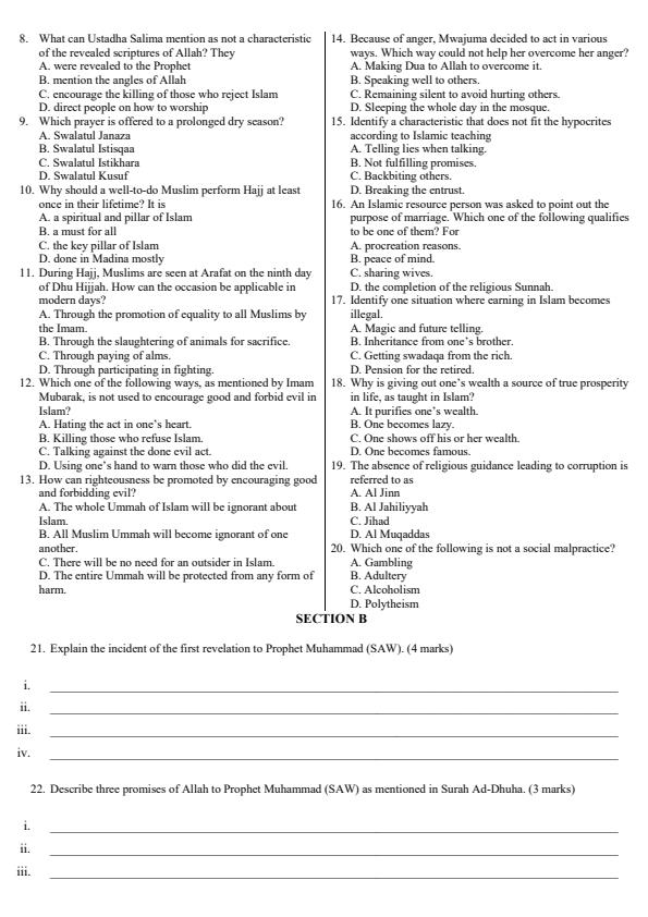 Preview page Grade-8-Islamic-Religious-Education-End-Term-2-Exam-2026_6105_1.jpg