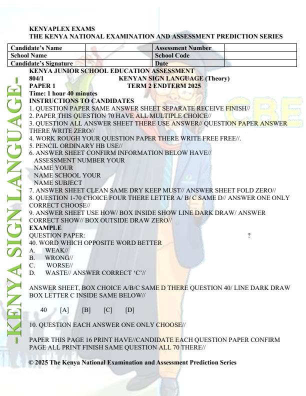 Preview page Grade-8-KSL-Paper-1-End-of-Term-2-Exam-2025_4414_0.jpg
