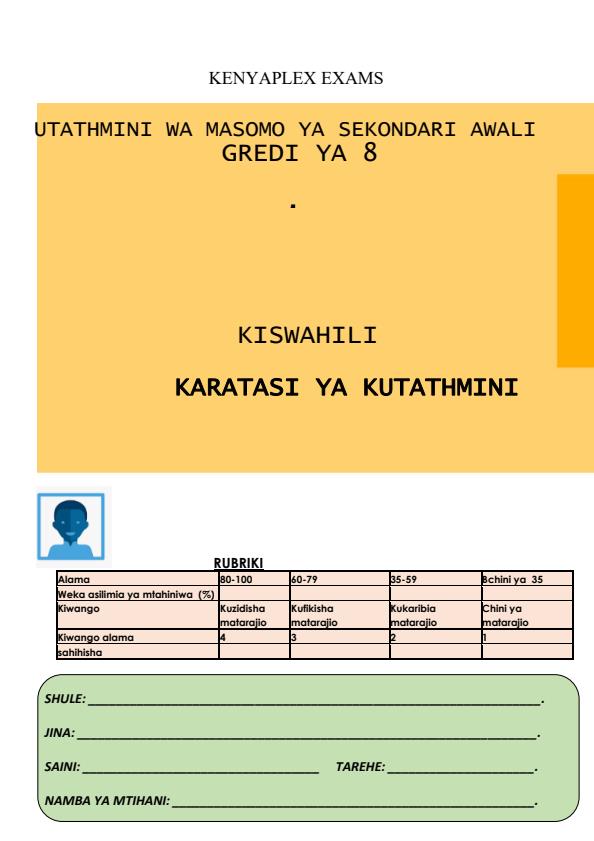 Preview page Grade-8-Kiswahili-Mid-Term-3-Exam-2024_3223_0.jpg