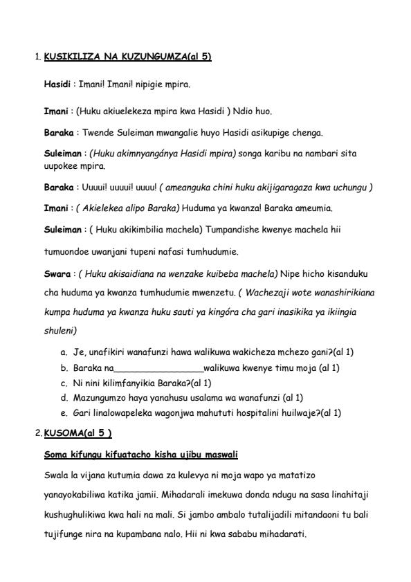 Preview page Grade-8-Kiswahili-Mid-Term-3-Exam-2024_3223_1.jpg