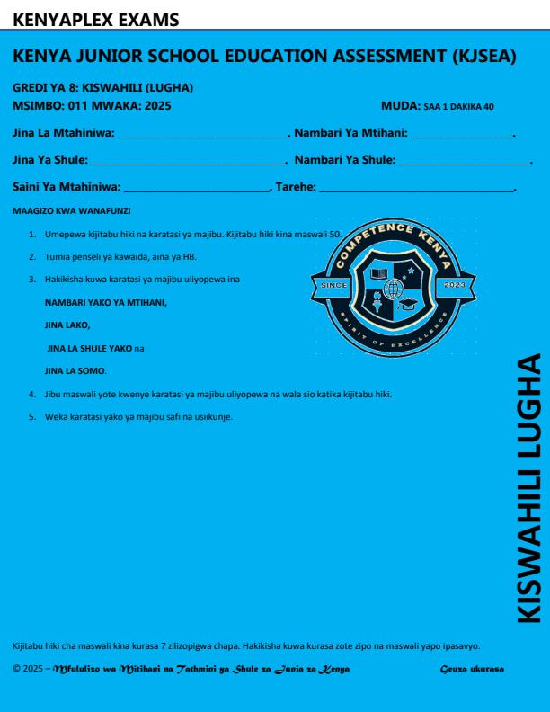 Preview page Grade-8-Kiswahili-Paper-1-End-of-Term-3-Exam-2025_4847_0.jpg