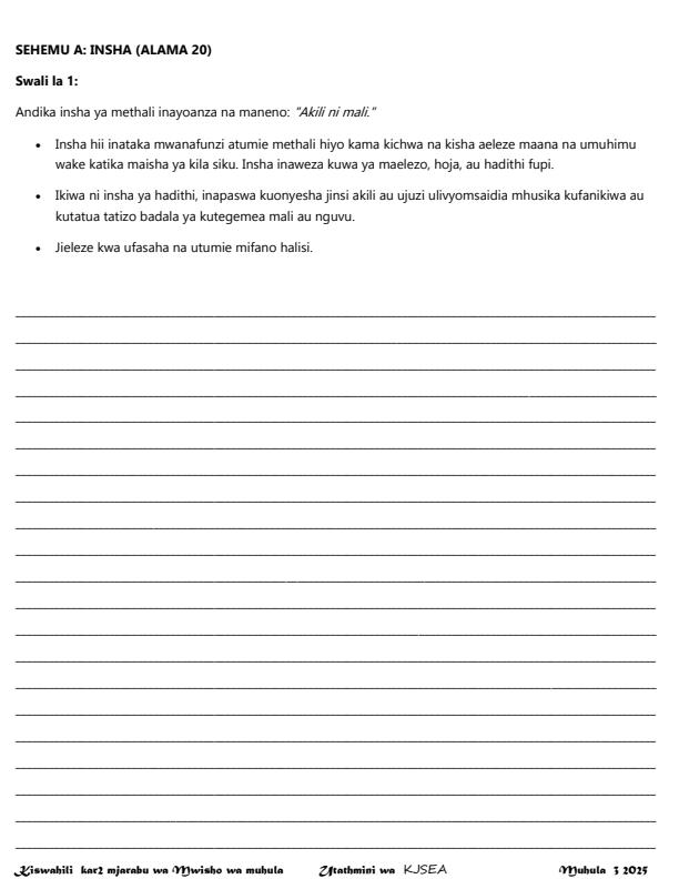 Preview page Grade-8-Kiswahili-Paper-2-End-of-Term-3-Exam-2025_4848_1.jpg