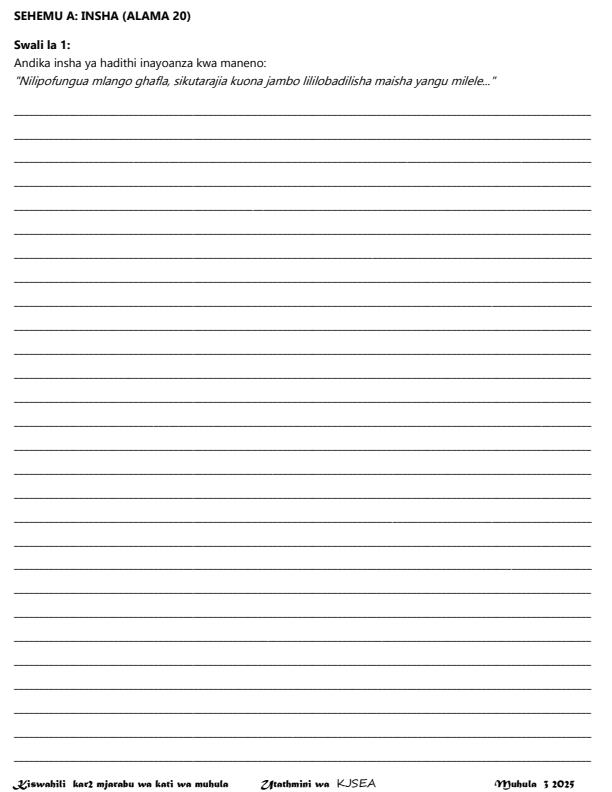 Preview page Grade-8-Kiswahili-Paper-2-Mid-Term-3-Exam-2025_4681_1.jpg