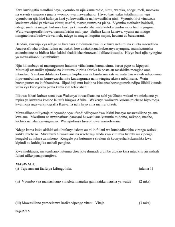 Preview page Grade-8-Kiswahili-Term-1-Opener-Exam-2024-Set-2_1894_1.jpg