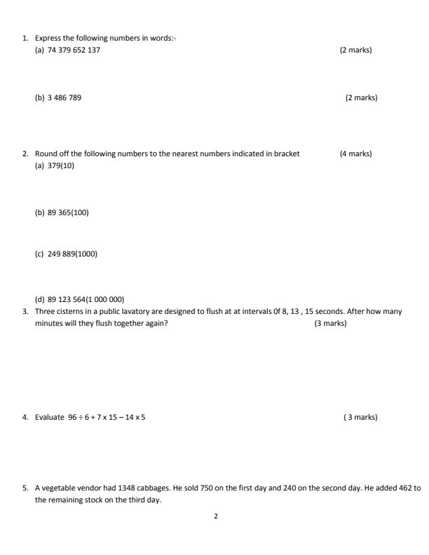 Preview page Grade-8-Mathematics-End-of-May-Assessment-Test-2024_2545_1.jpg