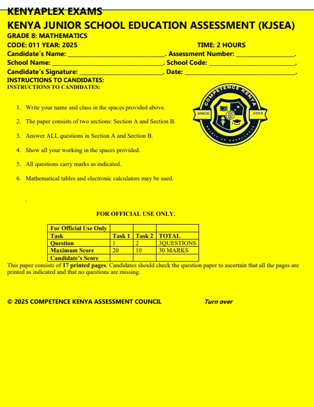 Preview page Grade-8-Mathematics-End-of-Term-3-Exam-2025_4849_0.jpg