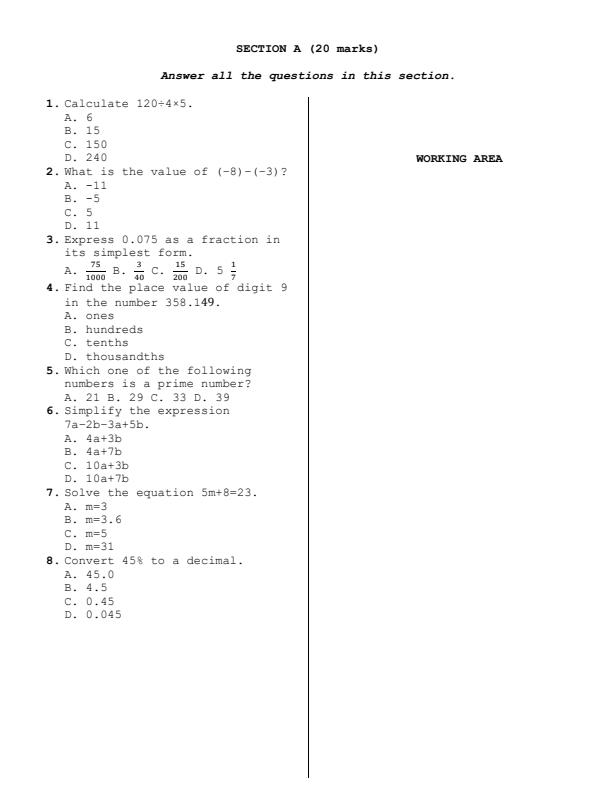 Preview page Grade-8-Mathematics-Mid-Term-2-Exam-2025_4175_2.jpg