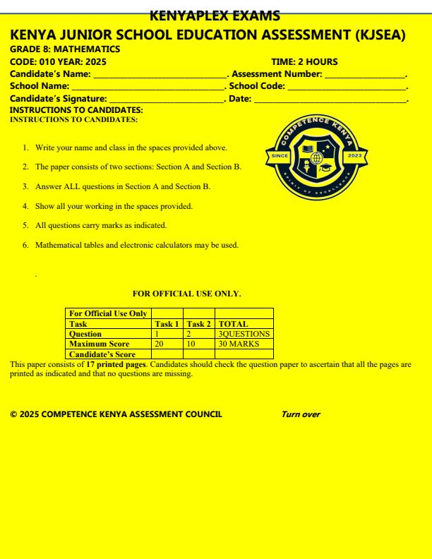 Preview page Grade-8-Mathematics-Mid-Term-3-Exam-2025_4682_0.jpg